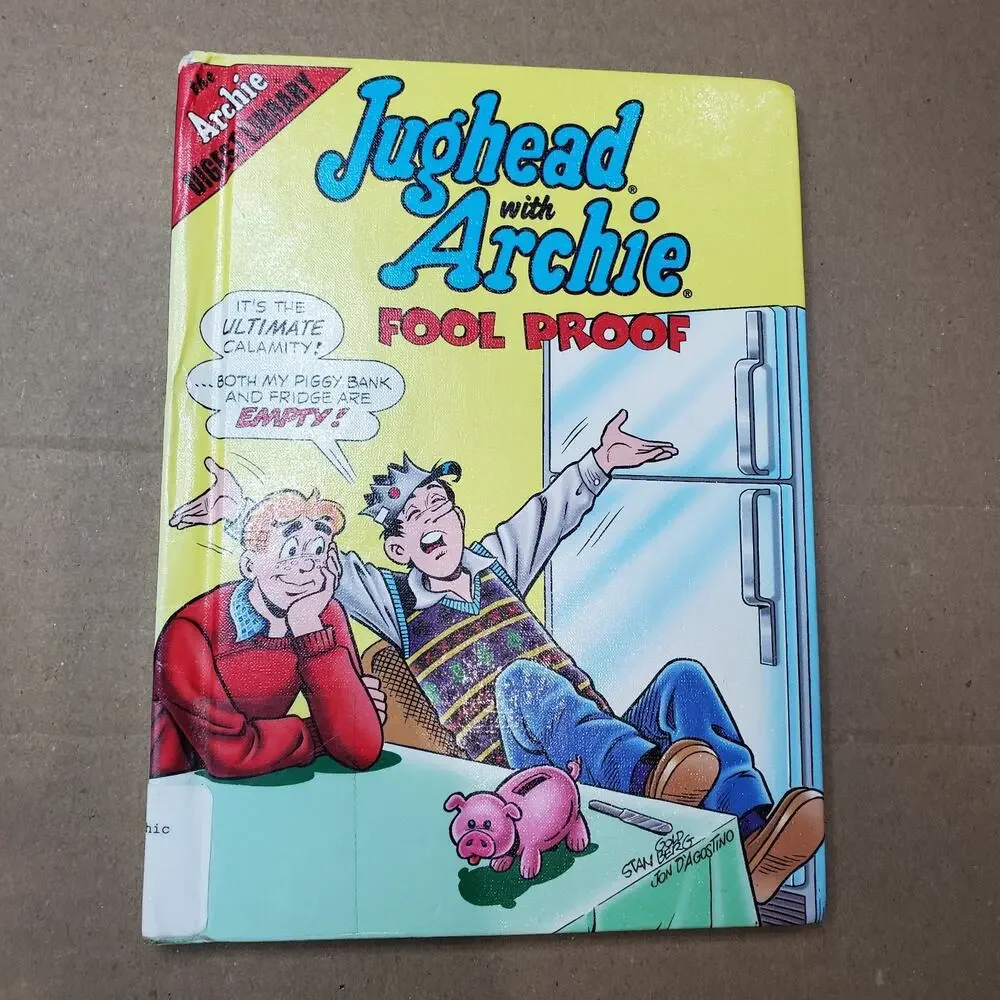 Archie Digest Library Jughead with Archie Lot Of 3, Spotlight Ex Library Binding